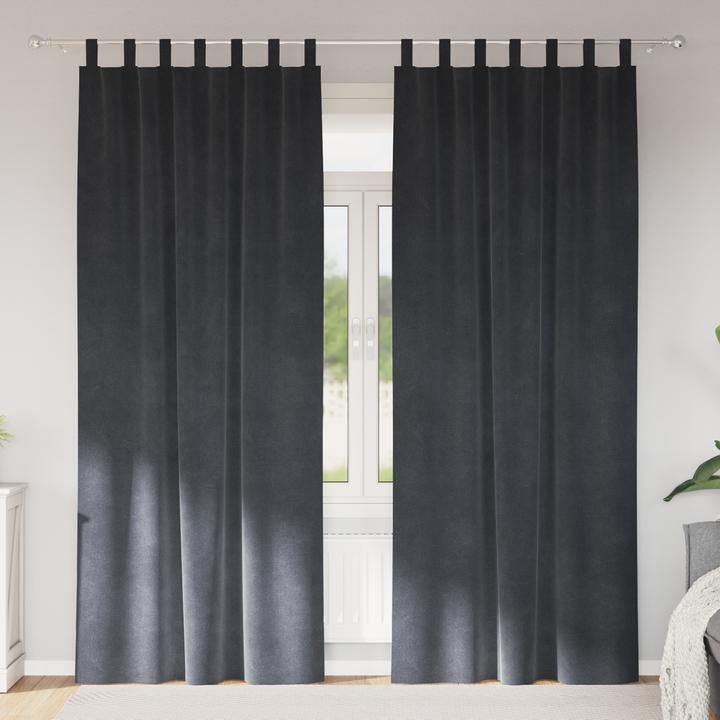 Produktbild vidaXL Verdunkelungsvorhänge (140 x 245 cm)
