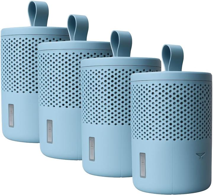 Absodry 4er-Pack Luftentfeuchter inkl. Nachfüllpack (25 m²)