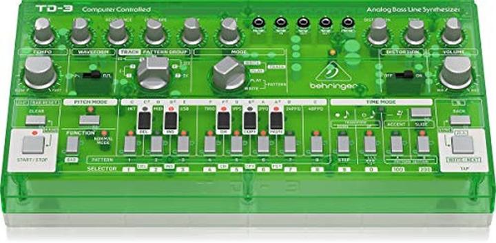 Produktbild Behringer TD-3-LM Syntezator linii basowej zielony przeźroczysty