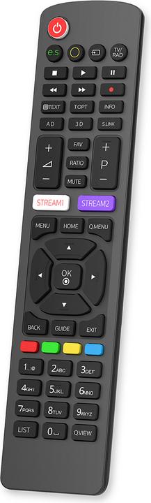 Actual product image Philips SRP4030/10 remote control IR Wireless SAT, TV Press buttons (Universal remote control, Miracast)
