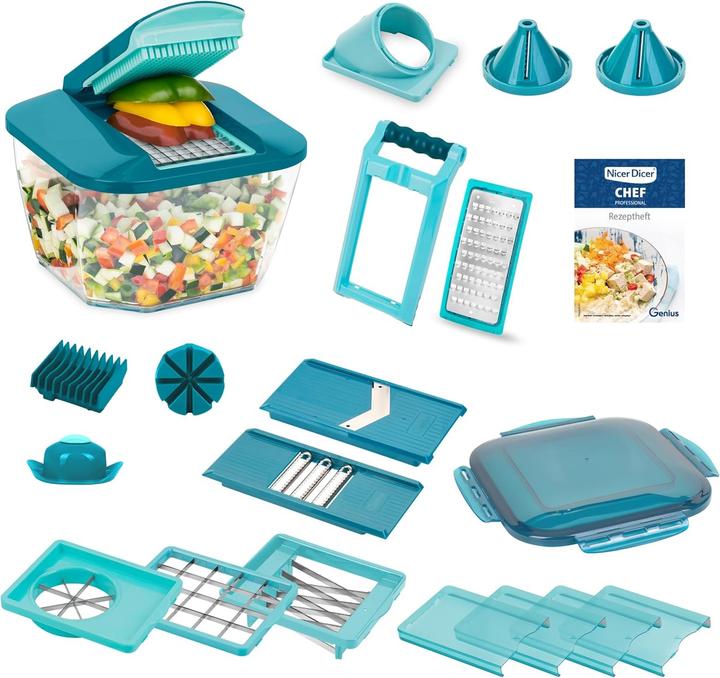 Genius Nicer Dicer Chef Professional,Set 23 pcs.