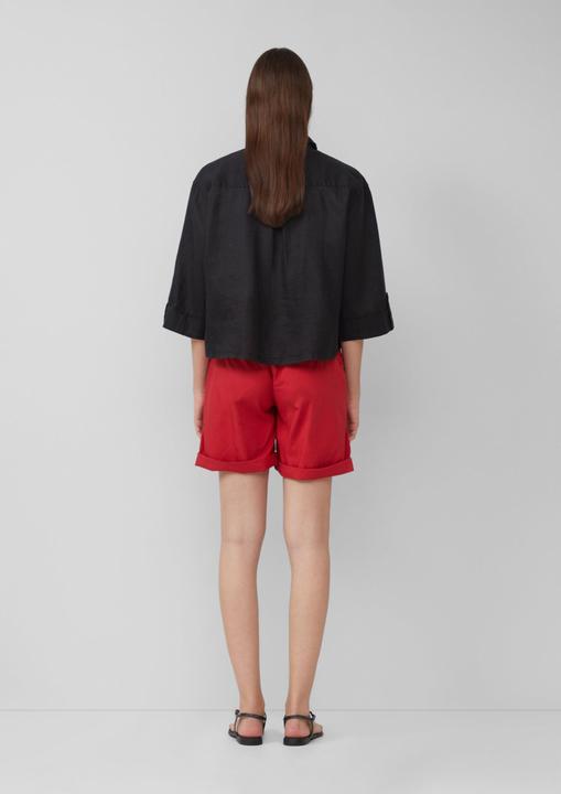 Actual product image S.Oliver Bluse Leinen-Overshirt im Relaxed Fit mit weiten 3/4-Ärmeln (48)