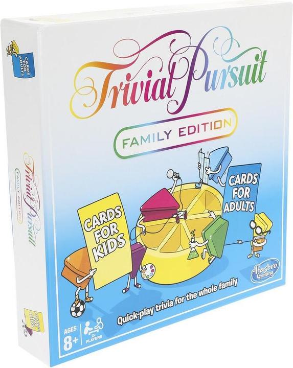 Produktbild Hasbro Gaming Trivial Pursuit Family Edition Brettspiel Trivia (Schwedisch)