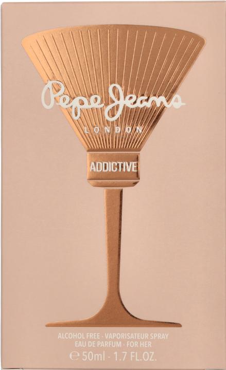 Actual product image Pepe Jeans Addictive For Her Perfume Women Eau de Parfum 50ml Floral Fruity Fragrance Gift (Eau de parfum, 50 ml)