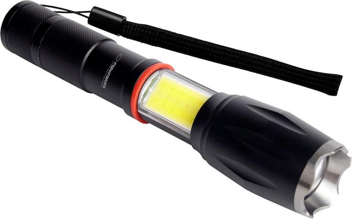 Actual product image Esperanza EOT070 Taschenlampe Schwarz LED-Taschenlampe (15 cm, 250 lm)
