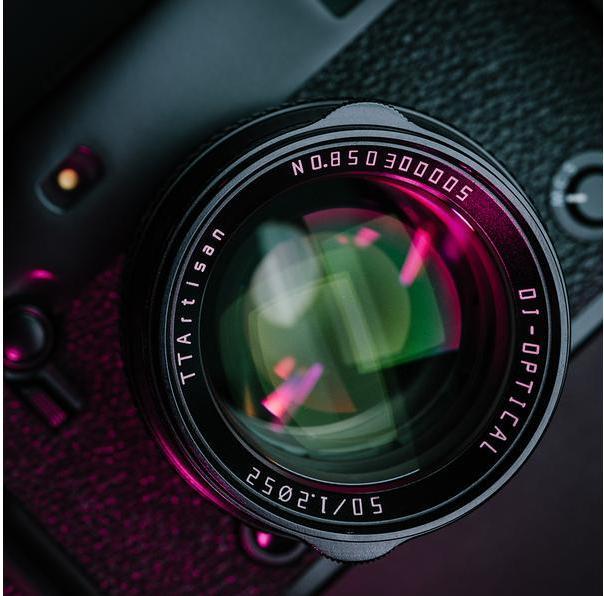 Actual product image TTArtisan 50mm f1.2 for Fuji FX mount (APS-C) (Fujifilm X, APS-C / DX)