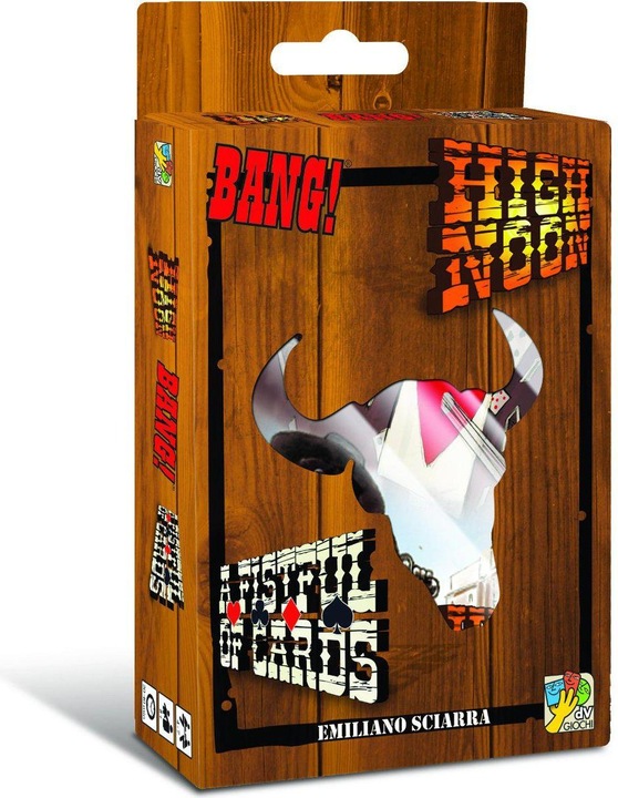 Actual product image DV Giochi Bang! High Noon + Fistful of Cards