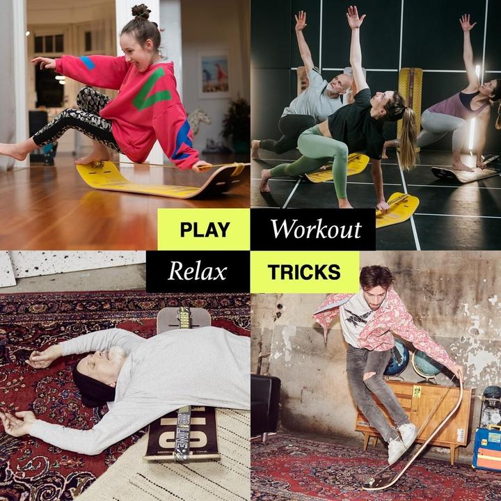Actual product image Gibbon Board Play Set