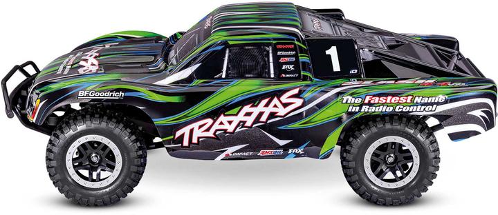 Produktbild Traxxas Slash 4x4 VXL Clipless grün 1/10 Short-Course RTR Brushless, HD, ohne Akku und Ladegerät (RTR Ready-to-Run)
