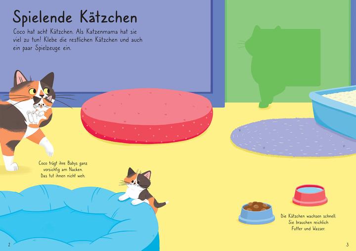 Produktbild Mein Immer-wieder-Stickerbuch: Meine liebsten Katzen