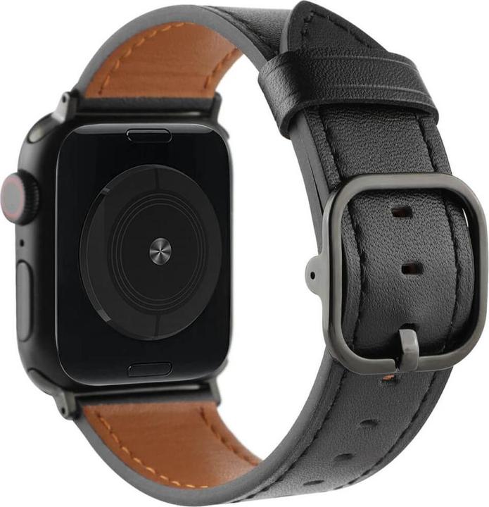 Produktbild Cover-Discount Apple Watch 44/45/46/49mm - Ersatzband Armband Leder (Leder)
