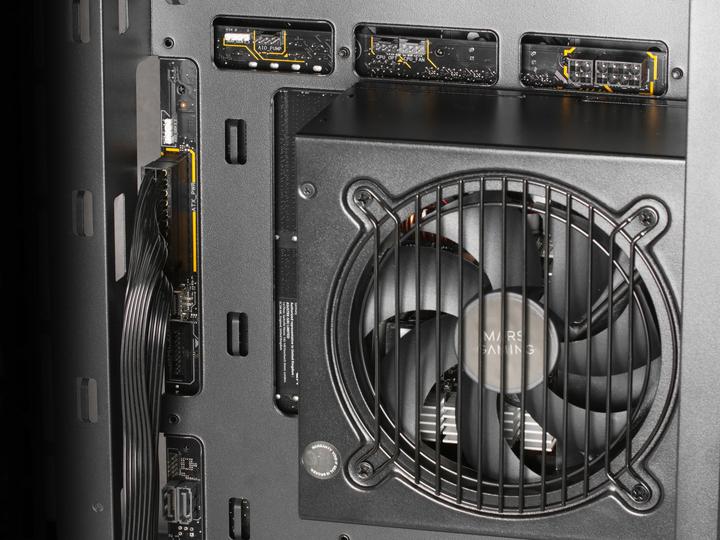 Actual product image Mars Gaming Mc-Vision (mATX, Mini-ITX, ATX)