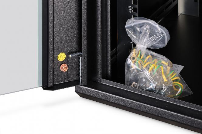 Actual product image Digitus Wall Mounting Cabinets Dynamic Basic Series - 600x600 mm (WxD) (16 RU, 19 inch rack)