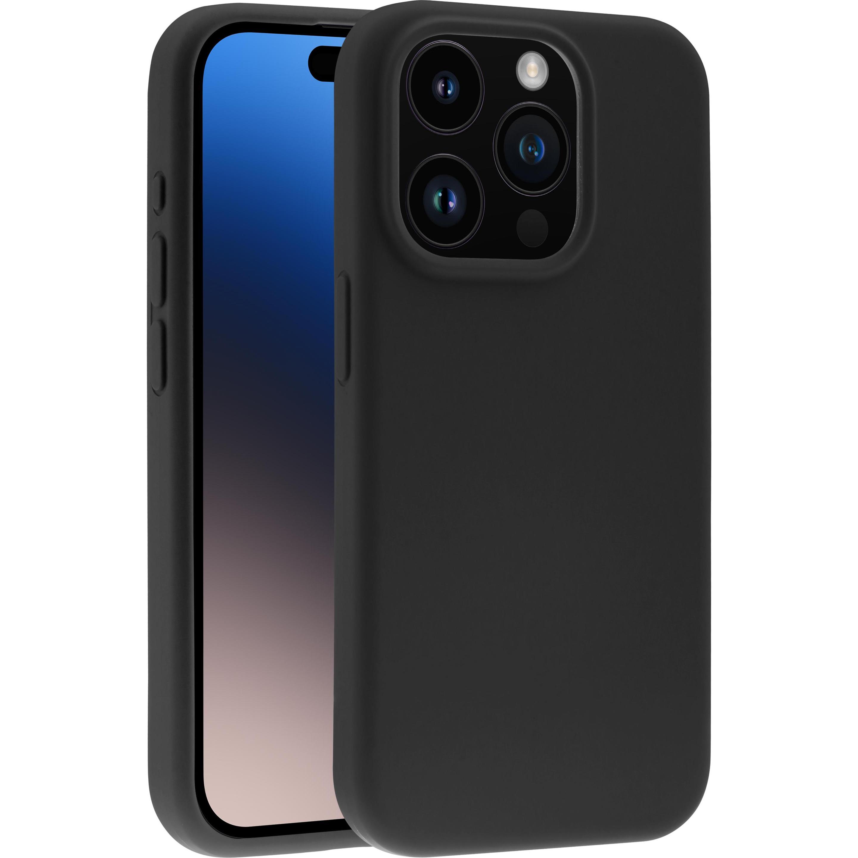 Thumbnail - Vivanco MAG HYPE Cover fuer iPhone 15 Pro, schwarz, MagSafe Support (Apple iPhone 15 Pro), Smartphone Hülle, Schwarz