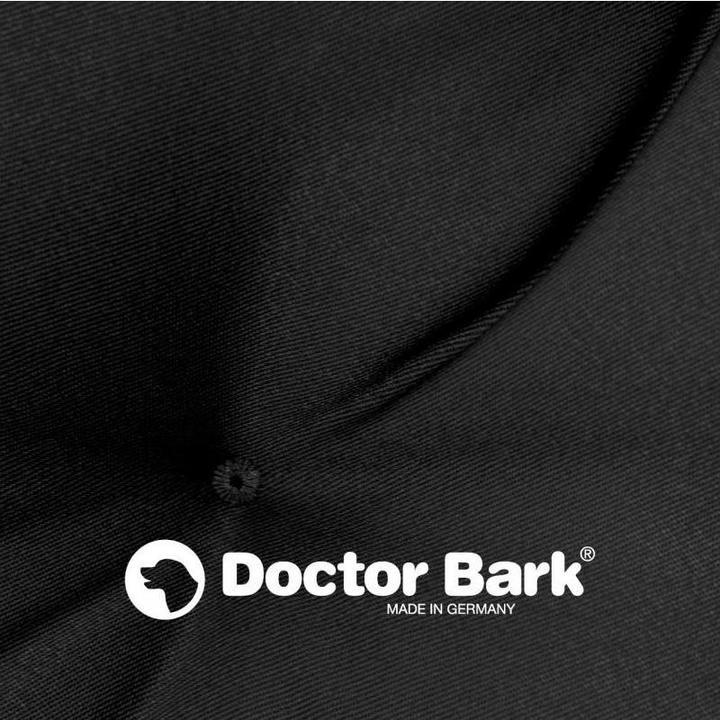Actual product image Doctor Bark Dog cushion black L (Dog)