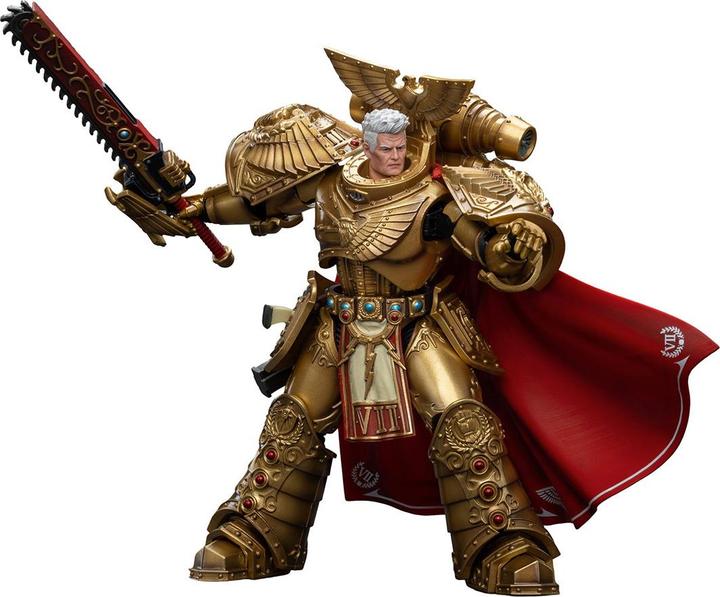 Actual product image Joy Toy Warhammer The Horus Heresy 1/18 Imperial Fists Rogal Dorn Primarch of the 7th Legion 12