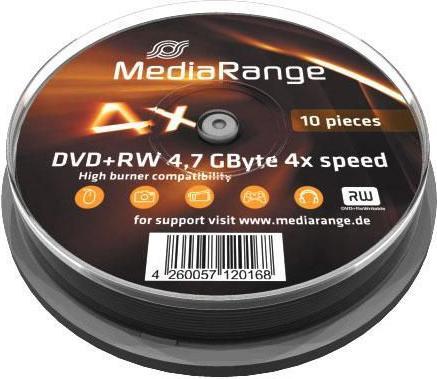MediaRange 10 x DVD+RW (10 x)