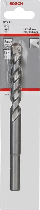 Image du produit Bosch Professional Zubehör Foret à béton CYL-3, 13 x 90 x 150 mm, d 10 mm, lot de 1 (13 mm)