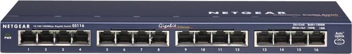 Actual product image Netgear Gs116ge (16 Ports)