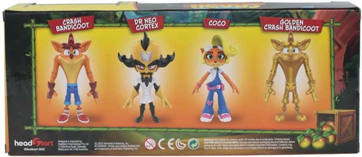 Produktbild Bandai Crash Bandicoot Figures 4 Pack