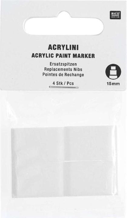 Actual product image Rico Design Replacement tips Acrylini Marker XL.800185 (4x)