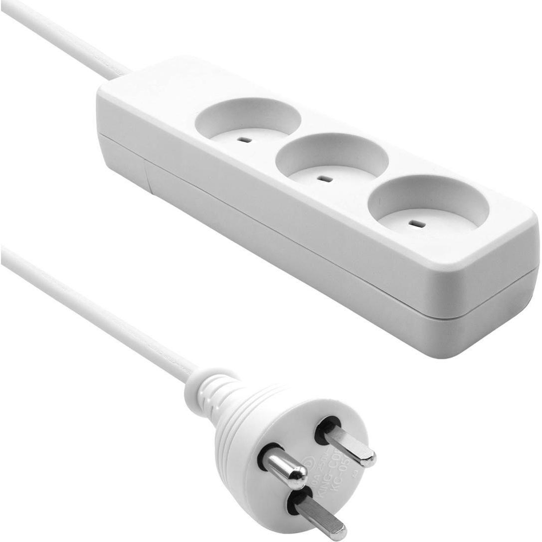 Thumbnail - MicroConnect, Steckdosenleiste, MC-GRU0310EDBW (CEE 7/3, 10 m)