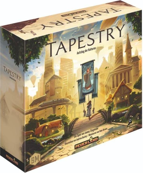 Actual product image Feuerland FEU63568 - Tapestry, Board game, 1-5 player, from 12 years (DE edition) (German)