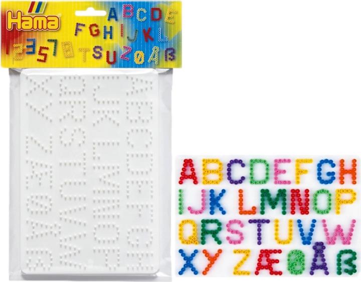 Produktbild Hama Perlen Buchstaben und Zahlen