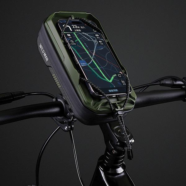Wildman Etui/sakwa na ramę roweru GX330 uchwyt rowerowy zielona/green