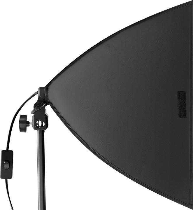 Actual product image tectake 2x Photography lighting + softbox model 1 (Studio light)