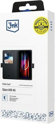 Immagine prodotto 3MK Custodia a portafoglio Oppo A58 4G czarny/nero (Oppo A58)