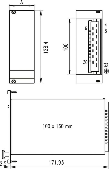 Immagine prodotto Schroff maxpower, 100 W, doppio - NETZGERAET MAX 2524