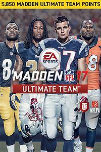 Actual product image Microsoft Madden NFL 17: MUT 5850 Madden Points Pack
