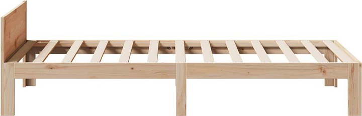 Image du produit VidaXL Lit en bois massif sans matelas 80x200 cm en pin Cadre de lit (80 x 200 cm)