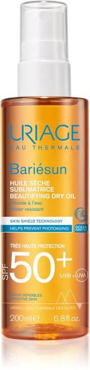 Image du produit Uriage Bariésun Huile sèche SPF50+ Spr 200 ml (Huile solaire, SPF 50, 200 ml, 222 g)