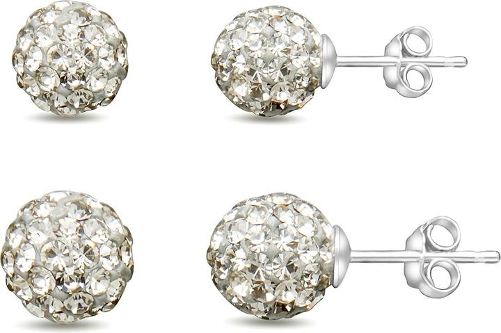 Produktbild Leyda Zirkonia Ohrstecker (Silber 925, syntetischer Stein)