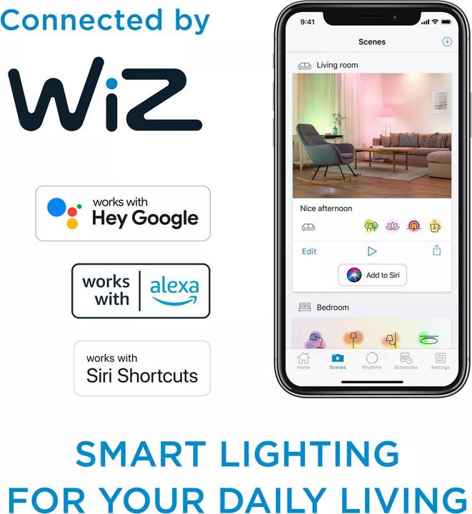 Produktbild Philips PHI WFB 40W P45 E27 922-65 RGB 1PF/6 (E27, 470 lm, 1 x)