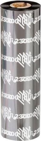 Produktbild Zebra 2300 Wax - Schwarz - 102 mm x 450 m - Thermotransfer-Farbband (10.20 cm, Schwarz)