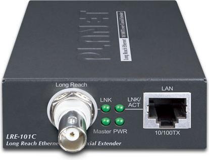 Produktbild Planet 1-Port 10/100TX over Coaxial Long Reach Ethernet Ext. (Netzwerk Zubehör)