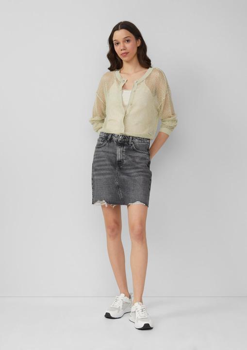 Immagine prodotto S.Oliver Rock Denimrock mit offenem Saum (38)