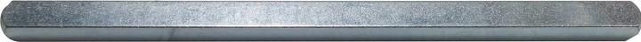Halcö Lever handle pin ø 8x130 mm square spindle Door fitting Lever handle set Galvanised steel (Door set)