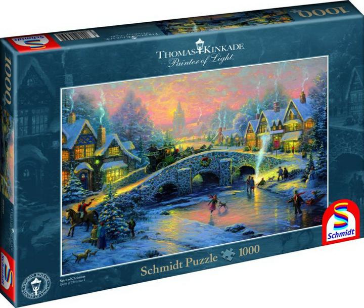 Produktbild Schmidt Spiele Winterliches Dorf (1000 Teile)