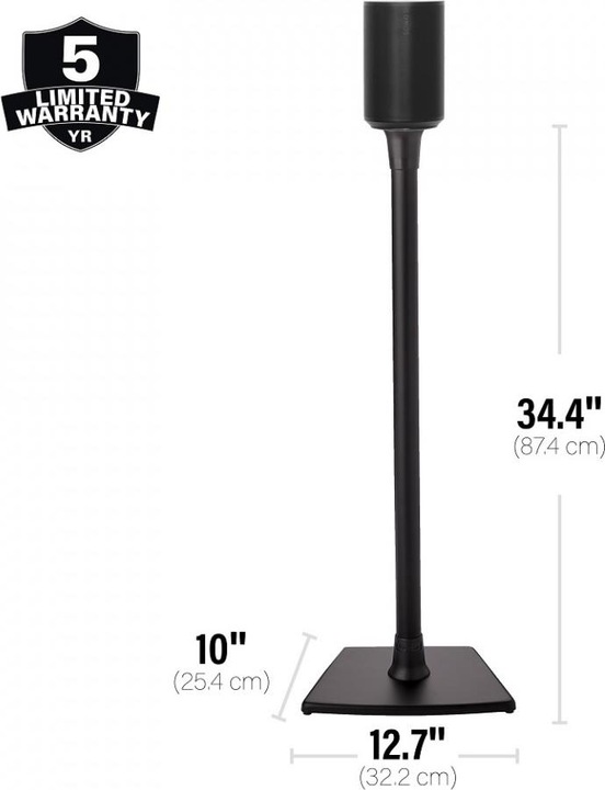 Actual product image Sanus WSSE12-B2 (1 pair, Stand, Not movable)