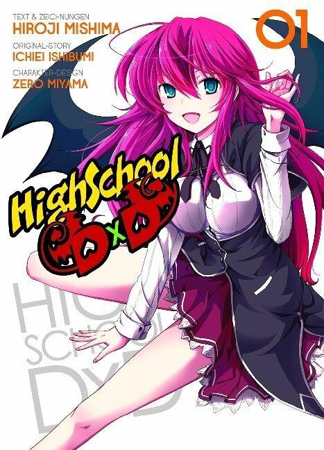 Produktbild Panini HighSchool DxD 01 (Deutsch, Hiroji Mishima, Ichiei Ishibumi, 2013)