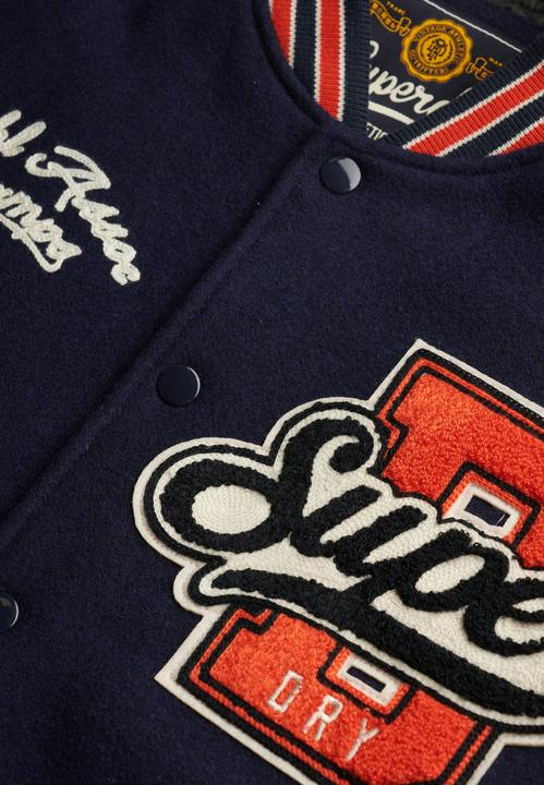 Actual product image Superdry College Patched Varsity Jacket (XL)