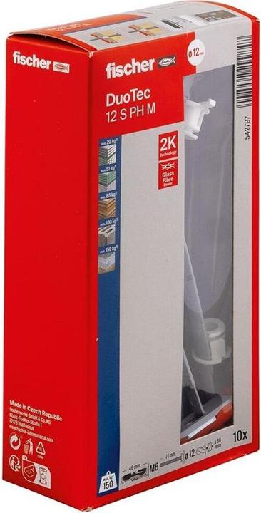 Produktbild Fischer DuoTec 12 S PH M (10 Stk.)