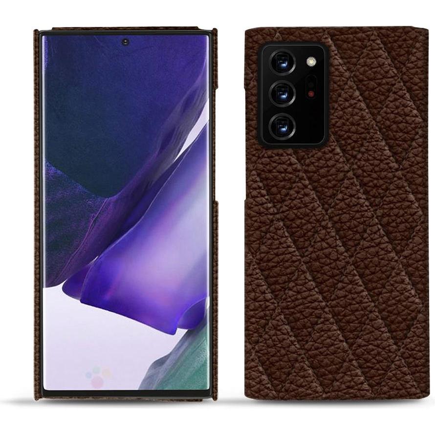 Noreve Lederschutzhülle (Samsung Galaxy Note 20 Ultra), Smartphone Hülle, Braun
