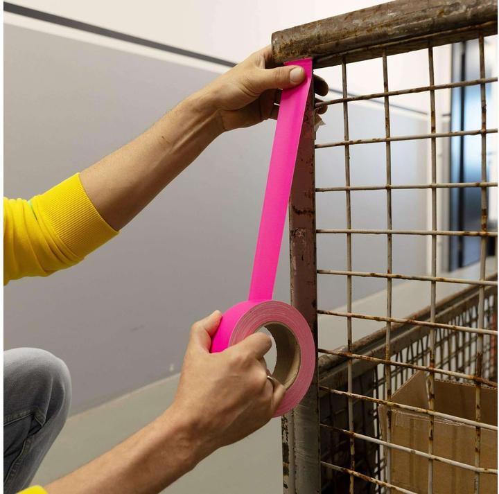 Image du produit Adam Hall Ruban adhésif tissé vert fluo (L x (38 mm)