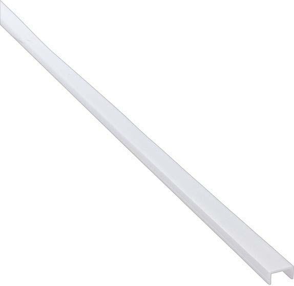 Produktbild Barthelme BAR 62399302 BARdolino Kunststoffprofil 2010x14.8x8mm opalweiss