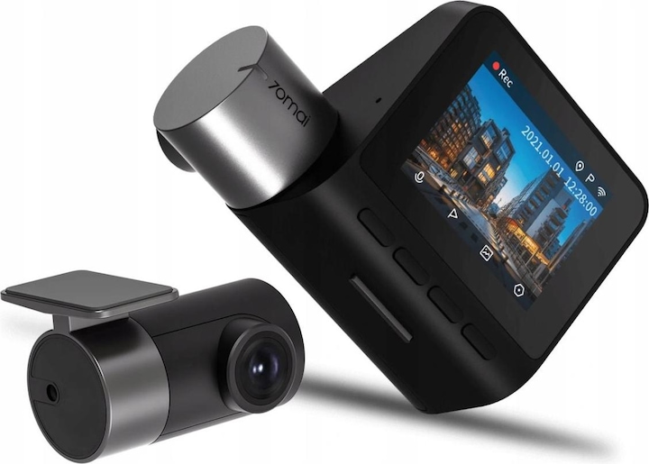 Image du produit 70mai a500s (Écran intégré, Microphone intégré, Vision nocturne, Récepteur GPS, QHD)